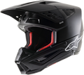 S-M5 SOLID HELMET BLACK MATT XS