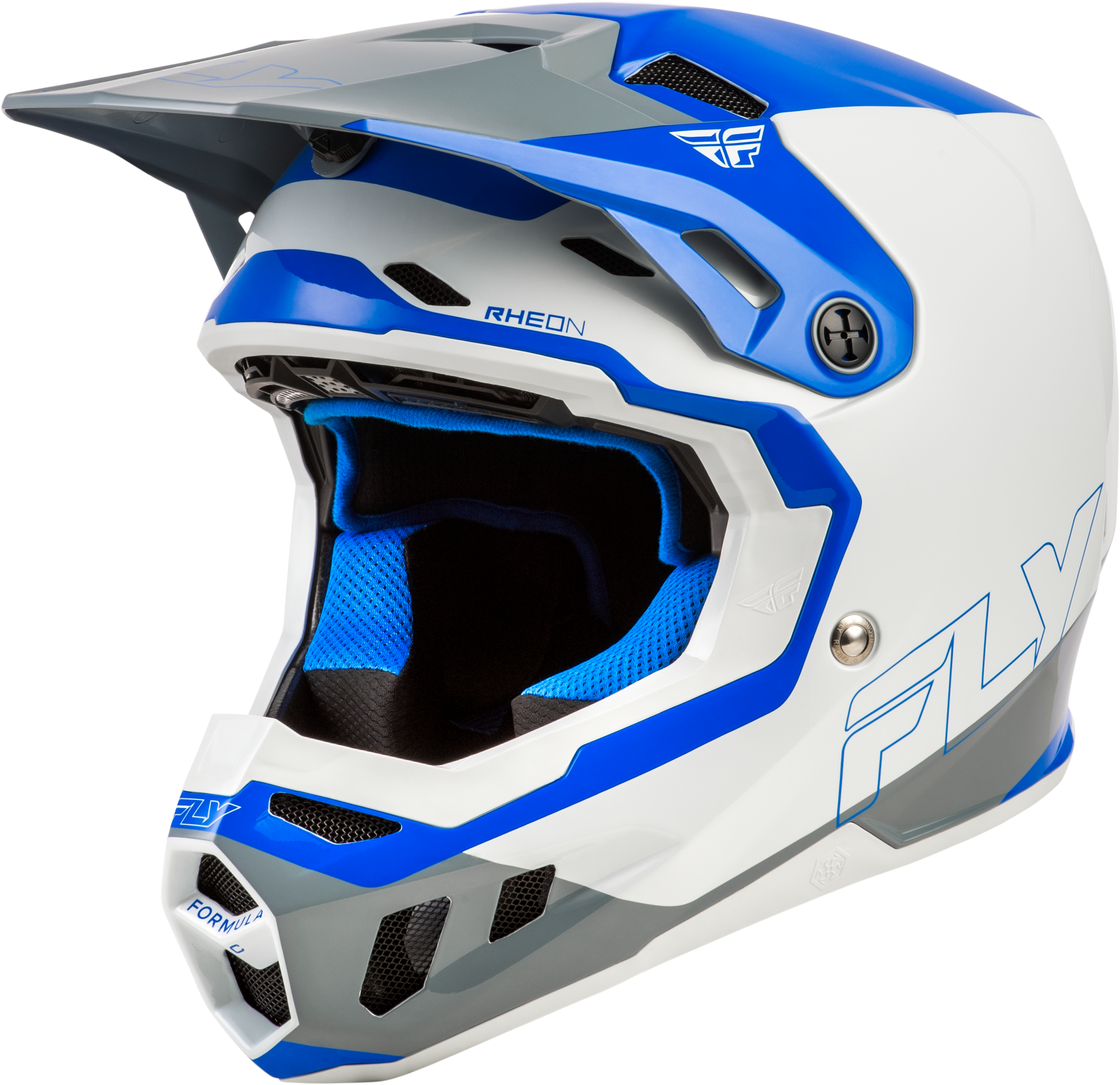 YOUTH FORMULA CC GLIDE HELMET BLUE/LIGHT GREY/GREY YL