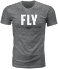 FLY WFH TEE DARK GREY HEATHER 2X