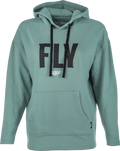 WOMEN'S FLY WEEKENDER HOODIE SAGE/BLACK 2X
