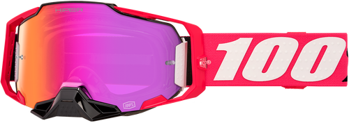 ARMEGA HIPER GOGGLE KLOUG MIRROR DARK RED LENS