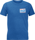 YOUTH FLY GRAFFITI TEE BLUE YL
