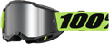 ACCURI 2 GOGGLE NEON YELLOW MIRROR SILVER LENS