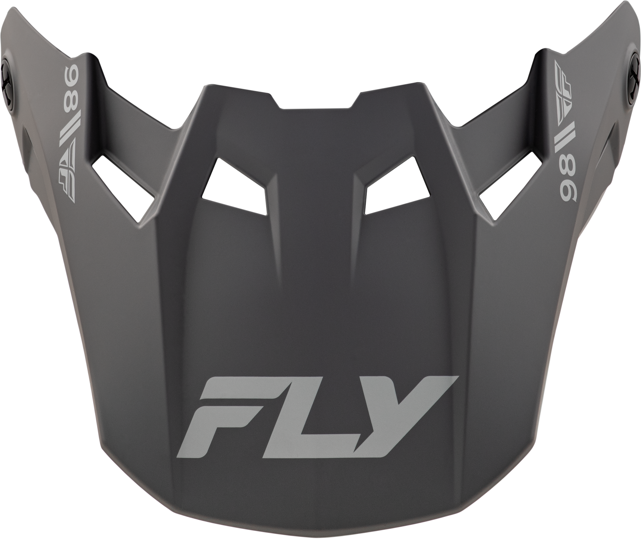 FORMULA CC OBJECTIVE VISOR MATTE BLACK/GREY YL/SM
