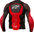 BIONIC TECH YOUTH PROTECTION JACKET BLK/WHT/RED SM/MD