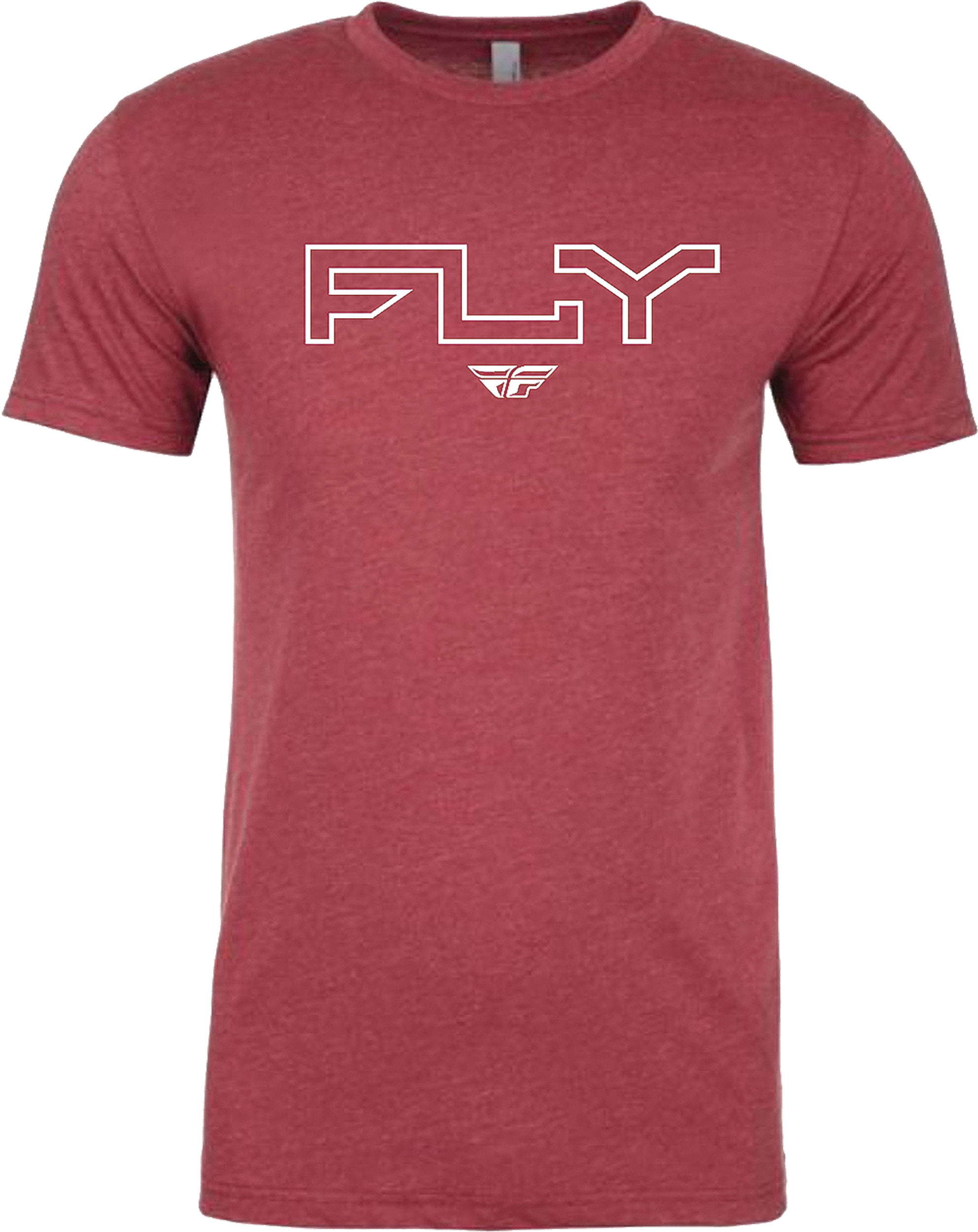 FLY EDGE TEE CARDINAL 2X