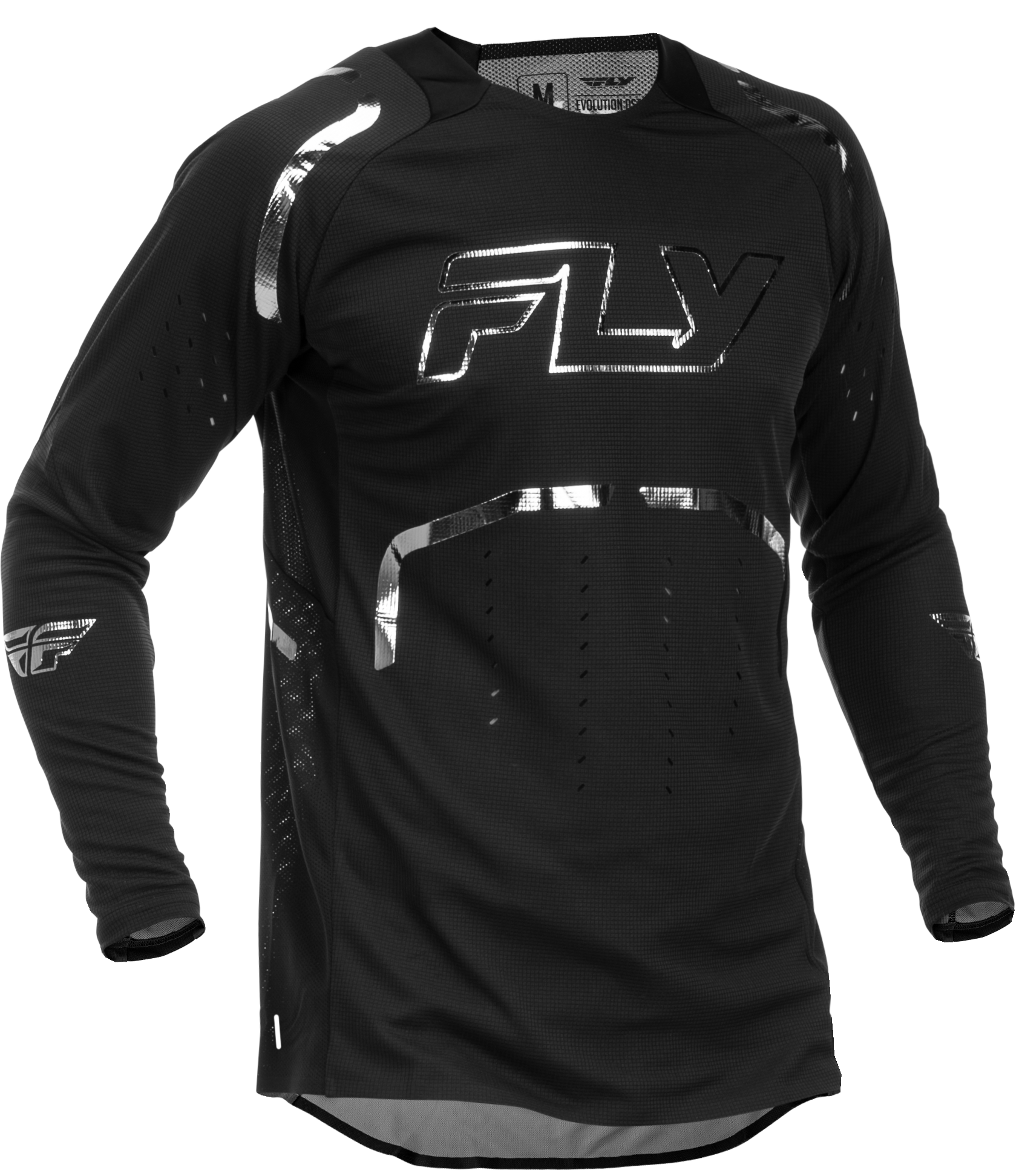EVOLUTION  DST SE SPARK JERSEY BLACK/SILVER 2X