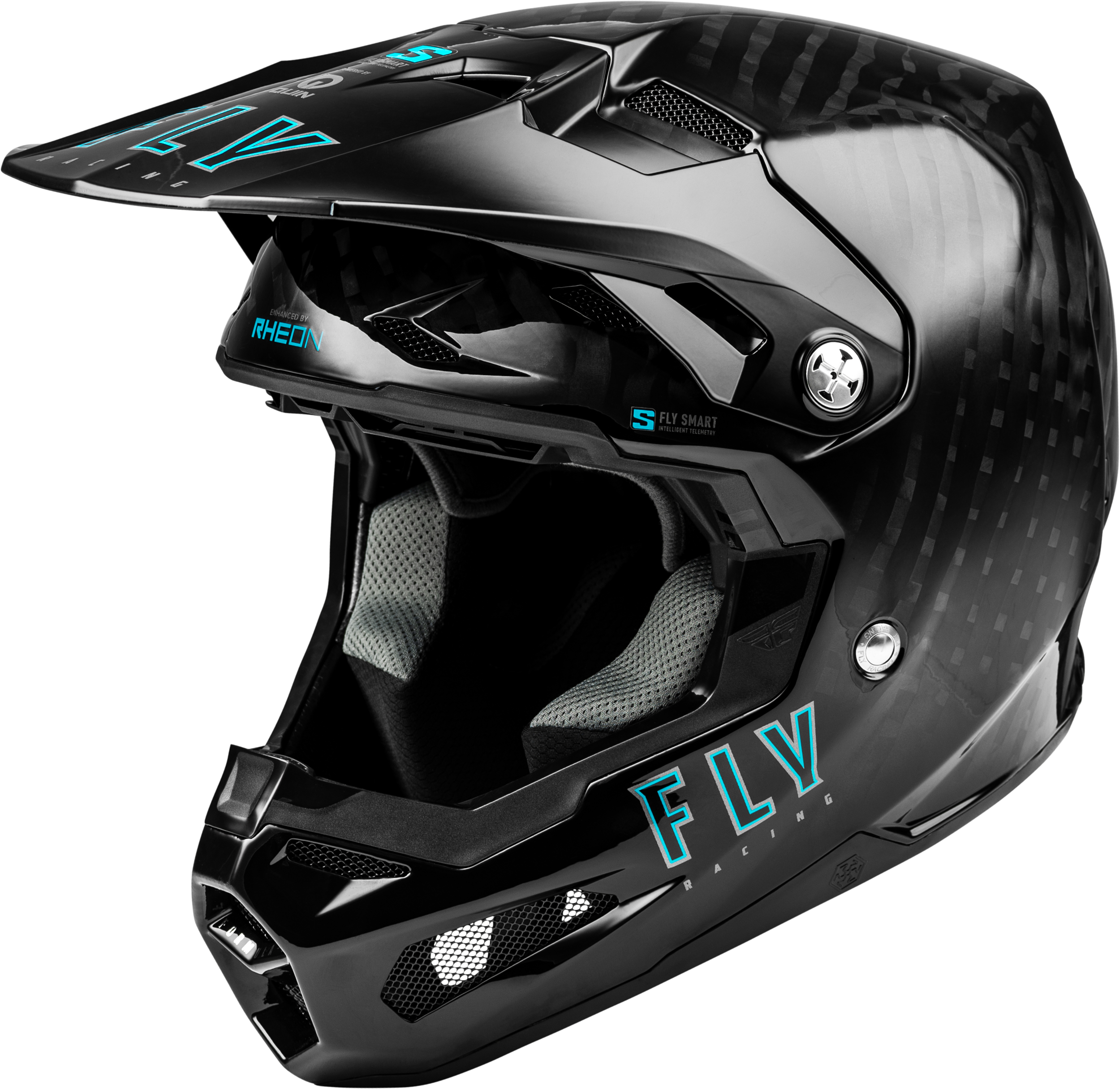 YOUTH FORMULA S CARBON HELMET BLACK YL-S1A
