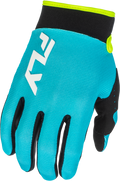 F-16 GLOVES AQUA/BLACK/WHITE XS