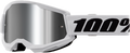 STRATA 2 GOGGLE WHITE MIRROR SILVER LENS