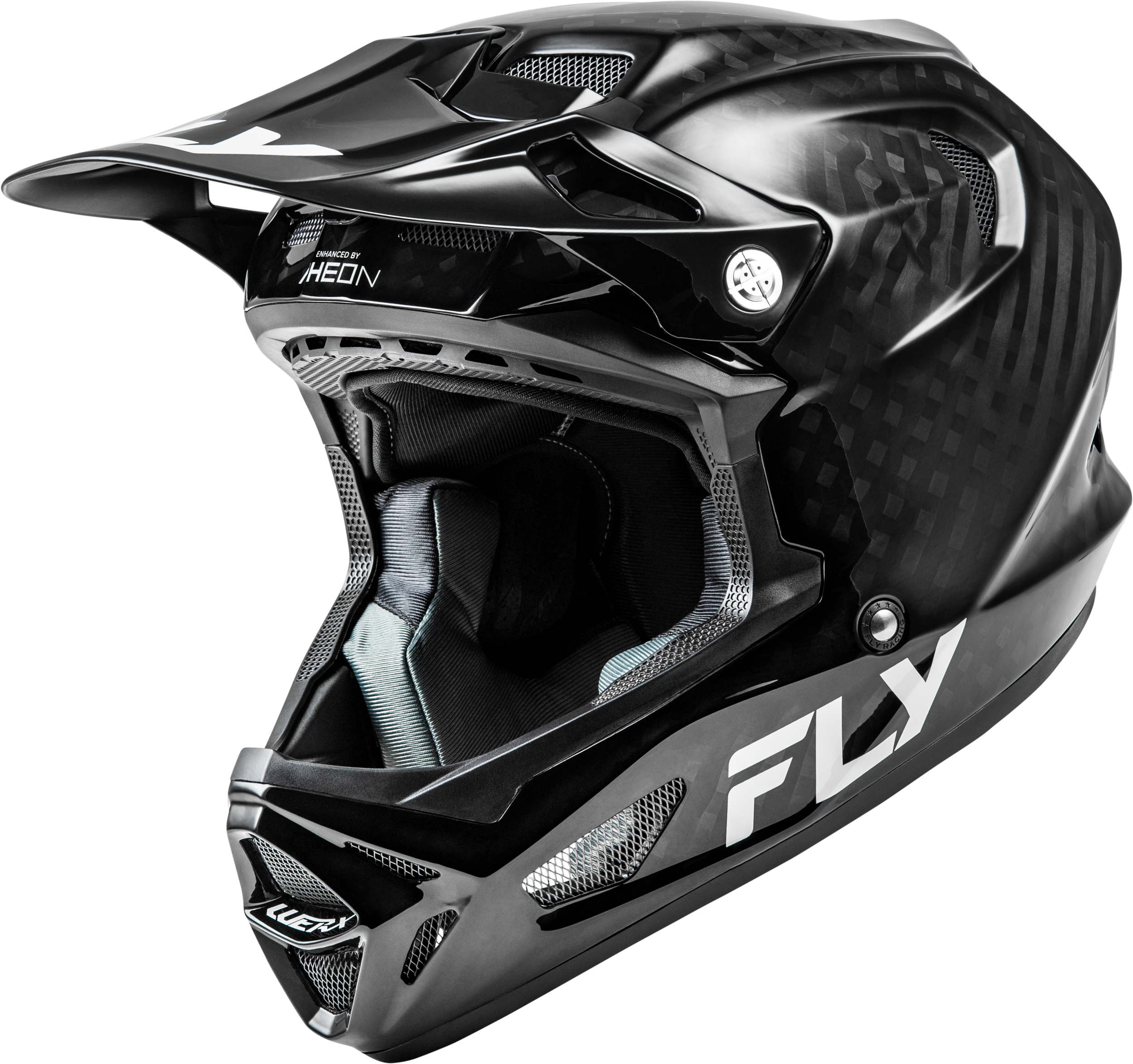 YTH WERX-R CARBON HLMT BLACK CARBON YL