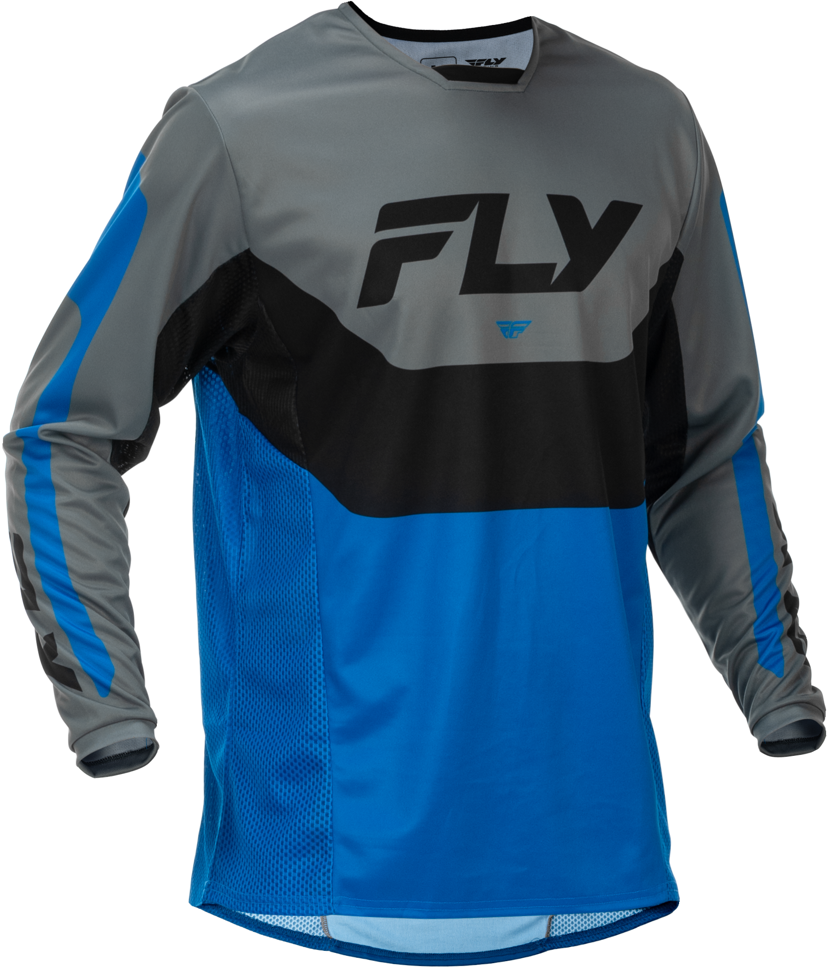 KINETIC JERSEY BLUE/GREY/BLACK 2X