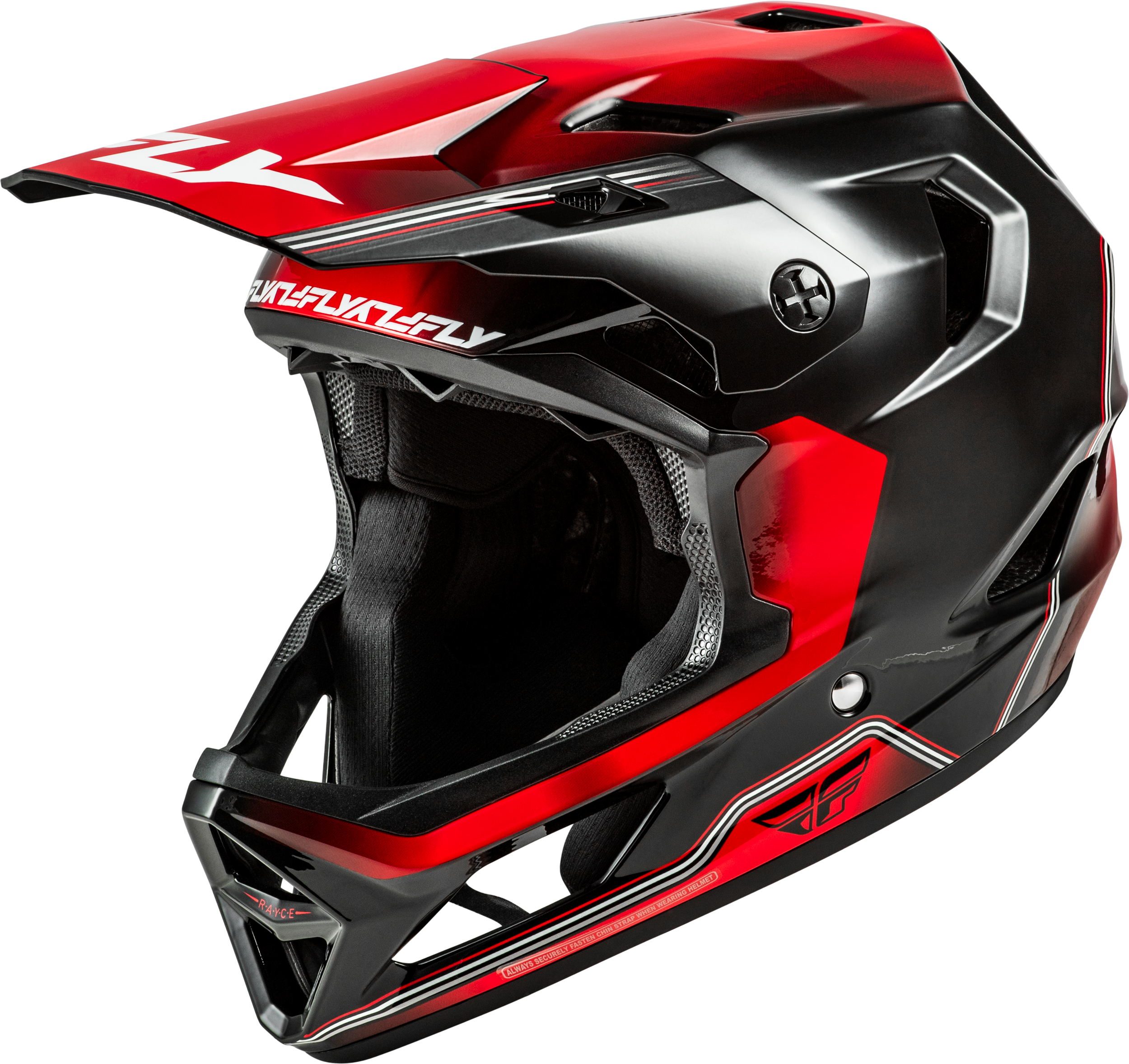RAYCE REPEAT BICYCLE HELMET BLACK/RED XS