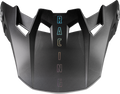 FORMULA CC DRIVER HELMET VISOR BLACK/CHAROCAL/WHITE YL/SM