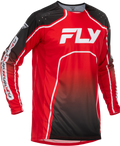 YOUTH RAYCE BICYCLE JERSEY RED/BLACK/WHITE YXL