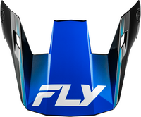 RAYCE REPEAT HELMET VISOR BLACK/BLUE XS-LG