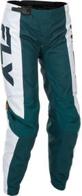 WOMEN'S F-16 PANTS TEAL/WHITE/GOLD SZ 15/16