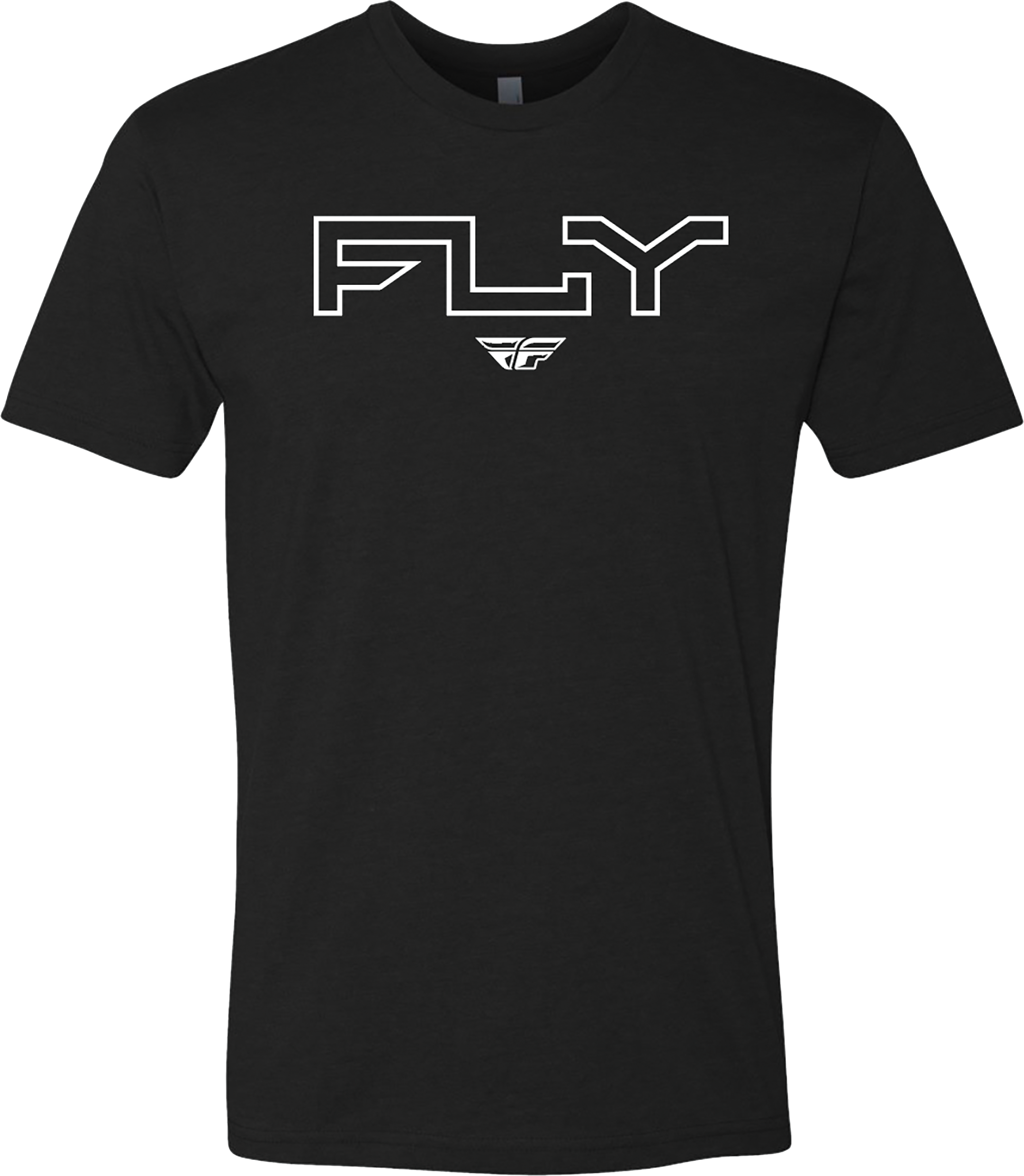 FLY EDGE TEE BLACK 2X