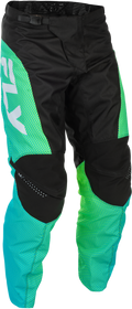 F-16 PANTS AQUA/BLACK/WHITE SZ 42