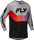 KINETIC JERSEY GREY/RED/PURPLE/BLACK 2X
