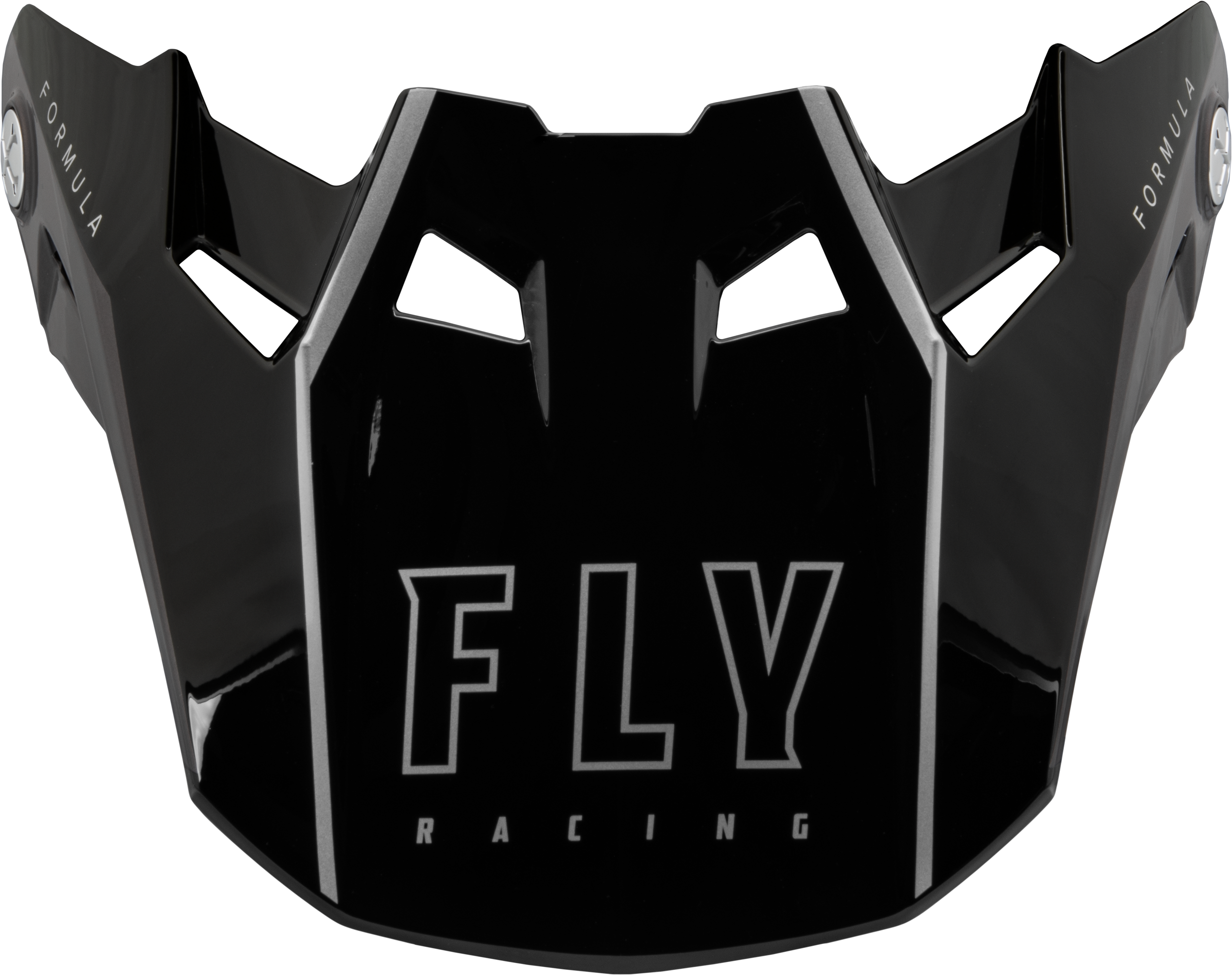 FORMULA CARBON TRACER VISOR SILVER/BLACK YL/SM