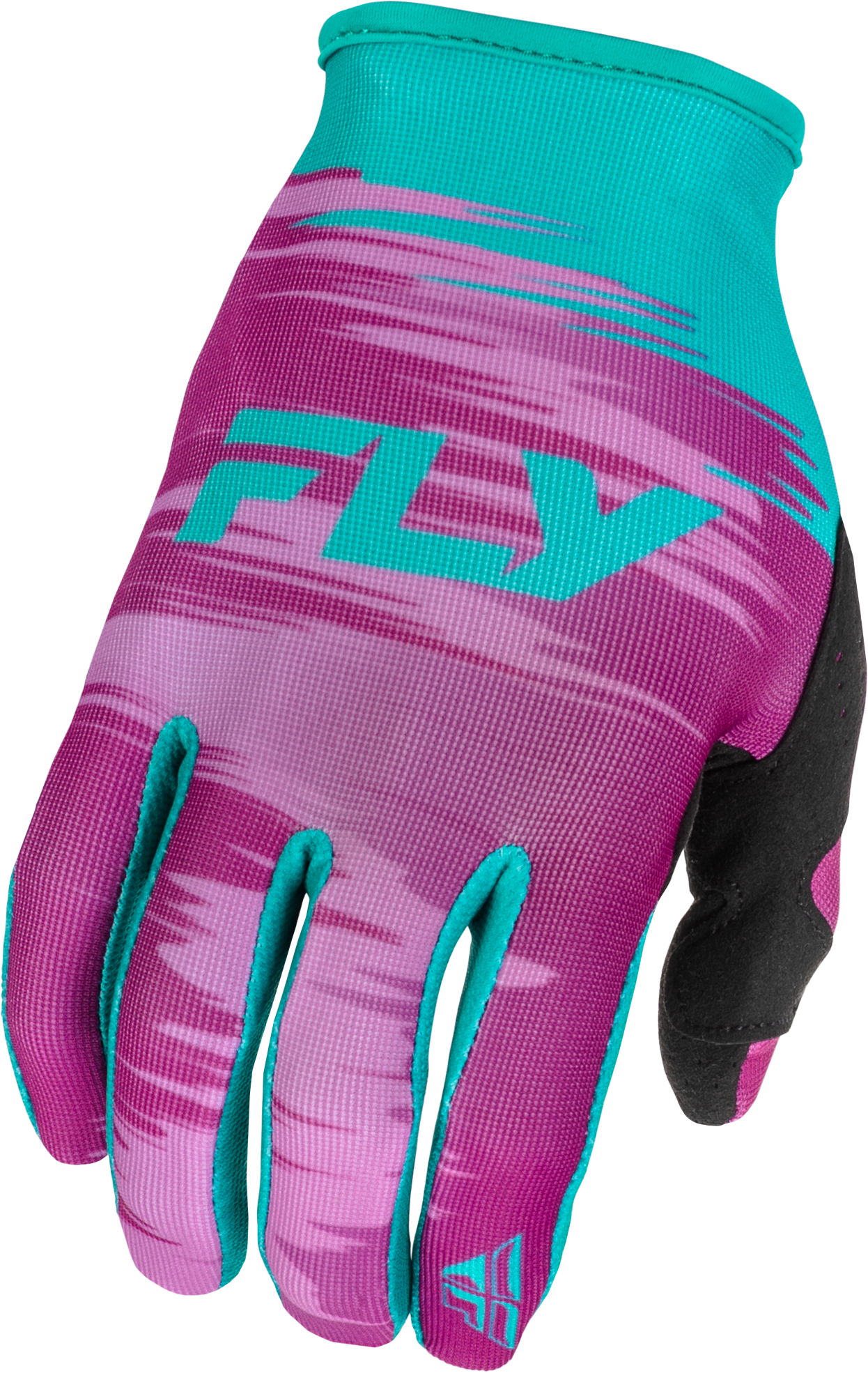 GIRL'S LITE GLOVES PINK/TURQUOISE YL