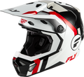 YOUTH FORMULA CP SEAL HELMET WHITE/BLACK/RED YL