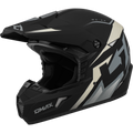 MX-46 COMPOUND HELMET MATTE BLACK/GREY/WHITE XS