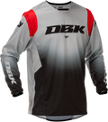 KINETIC DBK JERSEY GREY/BLACK/RED 2X
