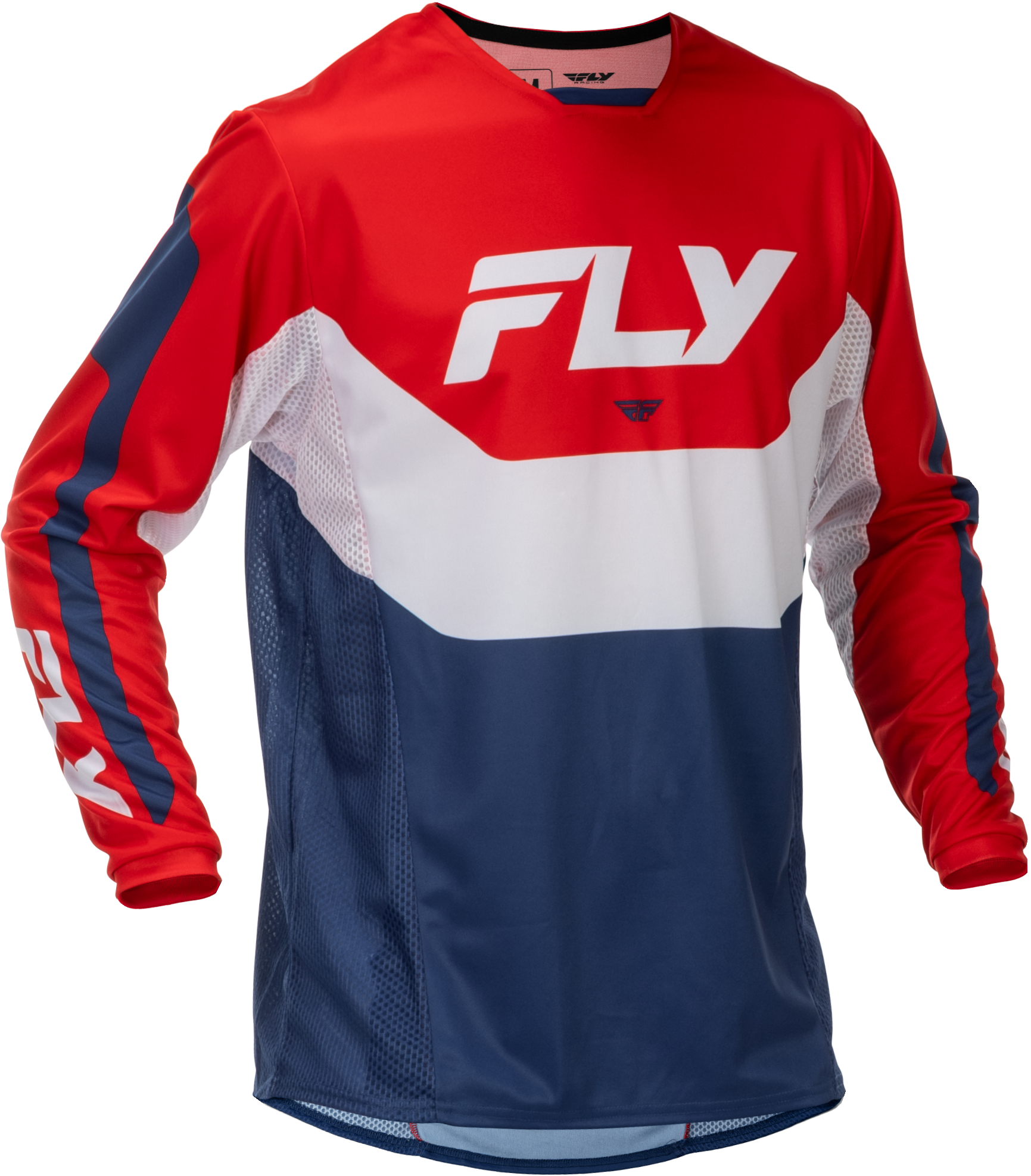 KINETIC JERSEY RED/WHITE/BLUE 2X