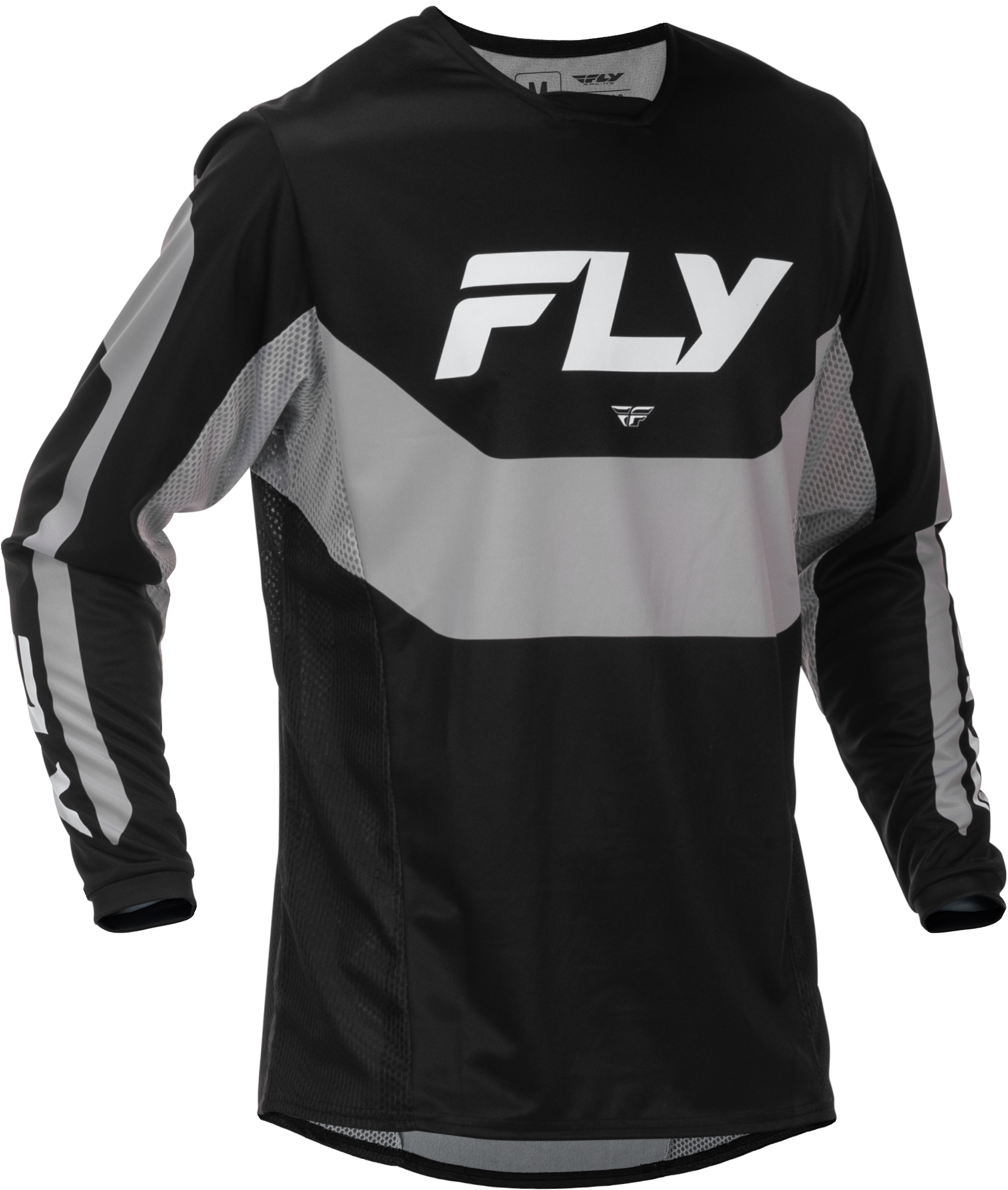 KINETIC JERSEY BLACK/GREY 2X