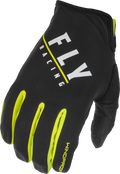 WINDPROOF GLOVES BLACK/HI-VIS SZ 13