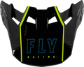 FORMULA CARBON TRACER VISOR HI-VIS/BLACK YL/SM