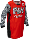 YOUTH KINETIC MUTANT JERSEY RED/WHITE/BLACK YXL