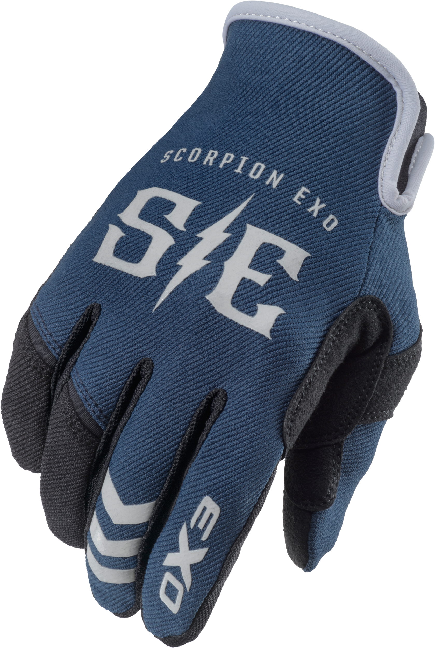 AIR-STRETCH GLOVES CHARGE BLUE/GREY 3X