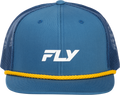 FLY TRUCKER HAT BLUE/YELLOW