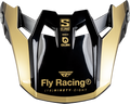 FORMULA S CARBON LEGACY VISOR BLACK/GOLD YL/SM