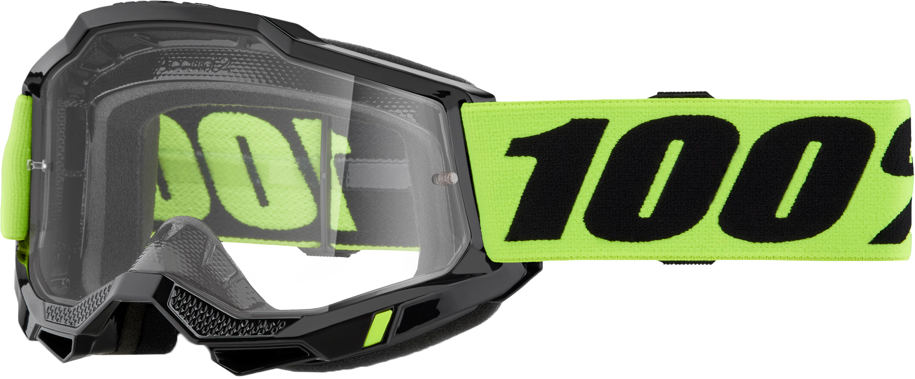 ACCURI 2 GOGGLE NEON YELLOW CLEAR LENS
