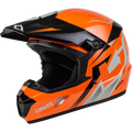 MX-46 COMPOUND HELMET ORANGE/BLACK/GREY XS