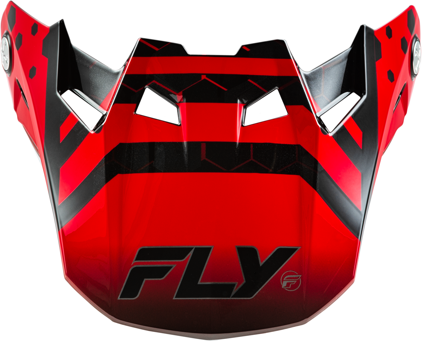 FORMULA CC TEKTONIC VISOR BLACK/RED/ORANGE YL/SM