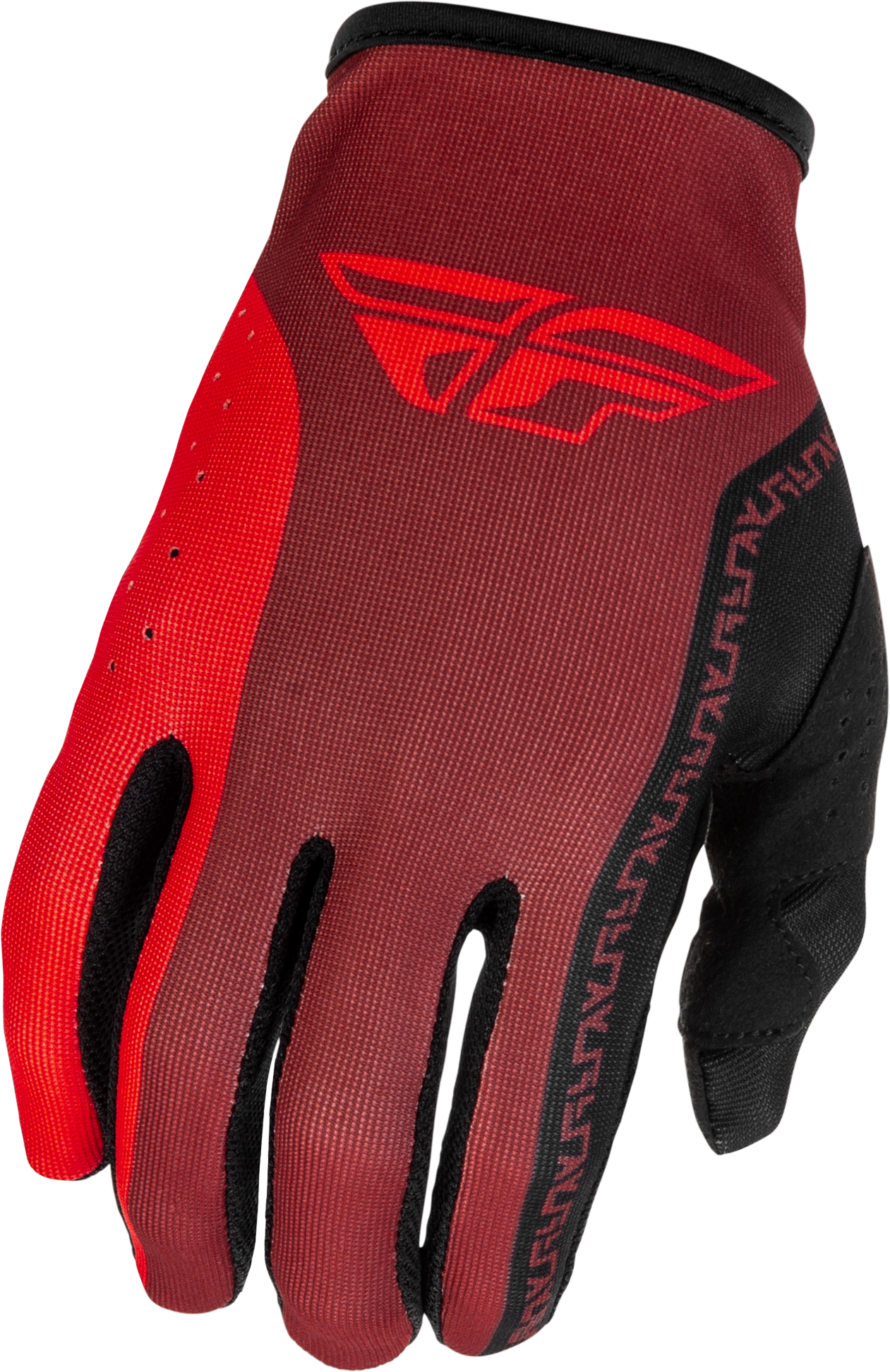 LITE GLOVES BLACK/RED XS