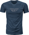 FLY F-WING TEE MIDNIGHT NAVY/GREY 2X
