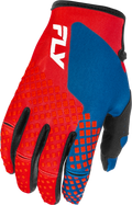 YOUTH KINETIC GLOVES RED/WHITE/BLUE YL
