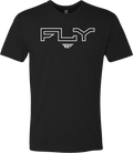YOUTH FLY EDGE TEE BLACK YL