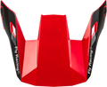 RAYCE HELMET VISOR RED/BLACK/WHITE XS-LG