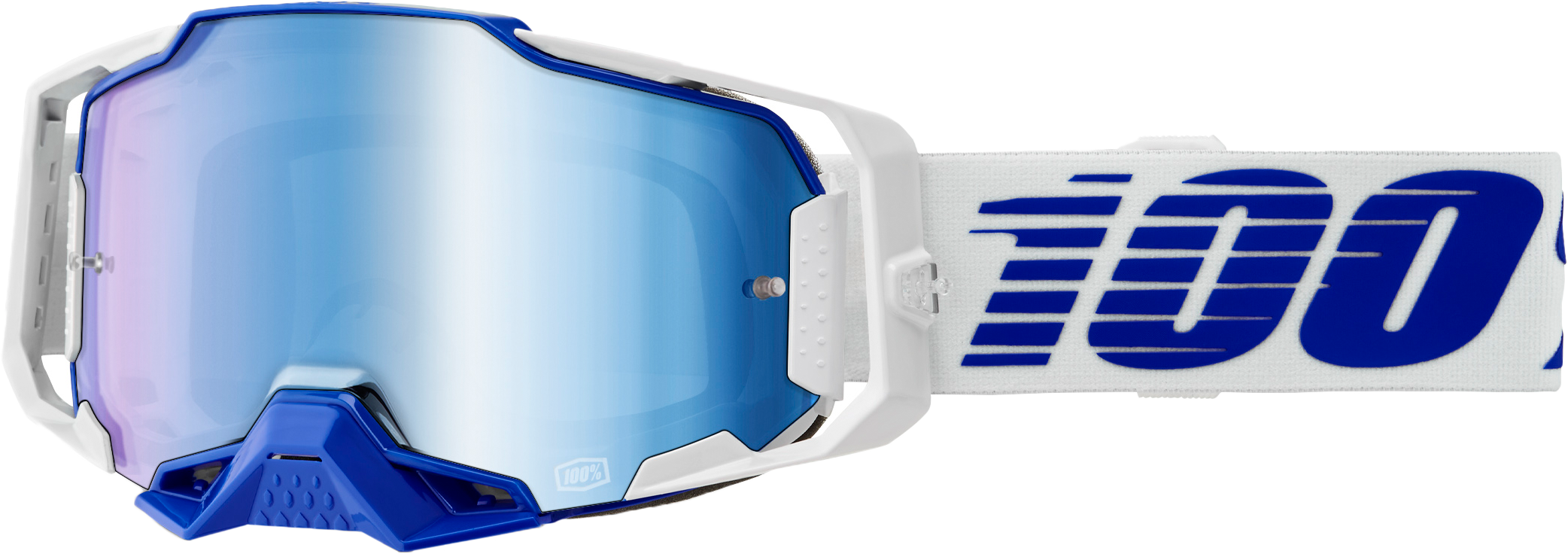 ARMEGA GOGGLE BLUE W/BLUE MIRROR LENS