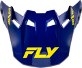 FORMULA CC OBJECTIVE VISOR NAVY/YELLOW YL/SM