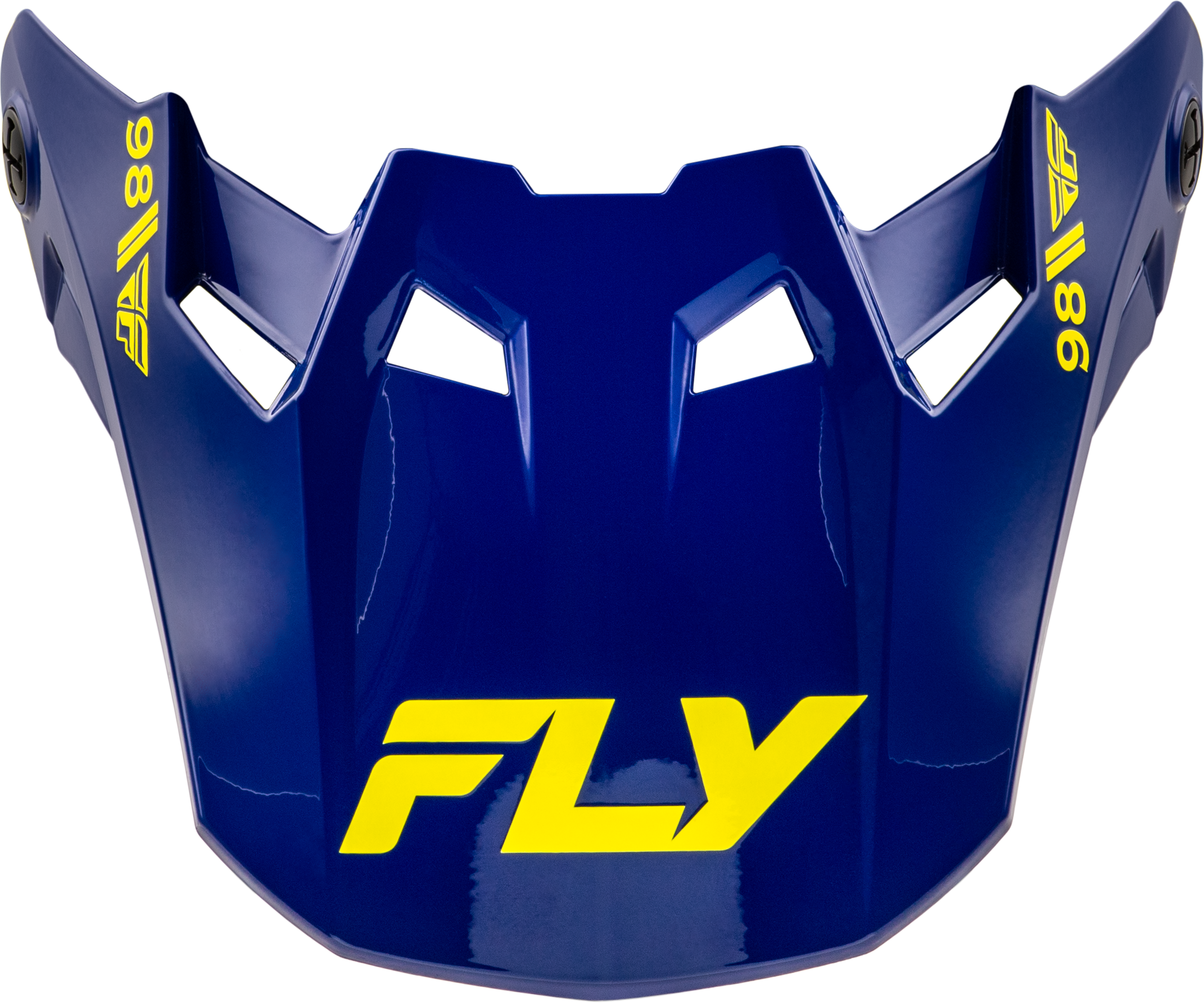 FORMULA CC OBJECTIVE VISOR NAVY/YELLOW YL/SM