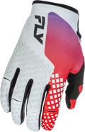 KINETIC GLOVES GREY/RED/PURPLE/BLACK XS