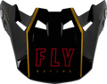 FORMULA CARBON TRACER VISOR GOLD/BLACK YL/SM